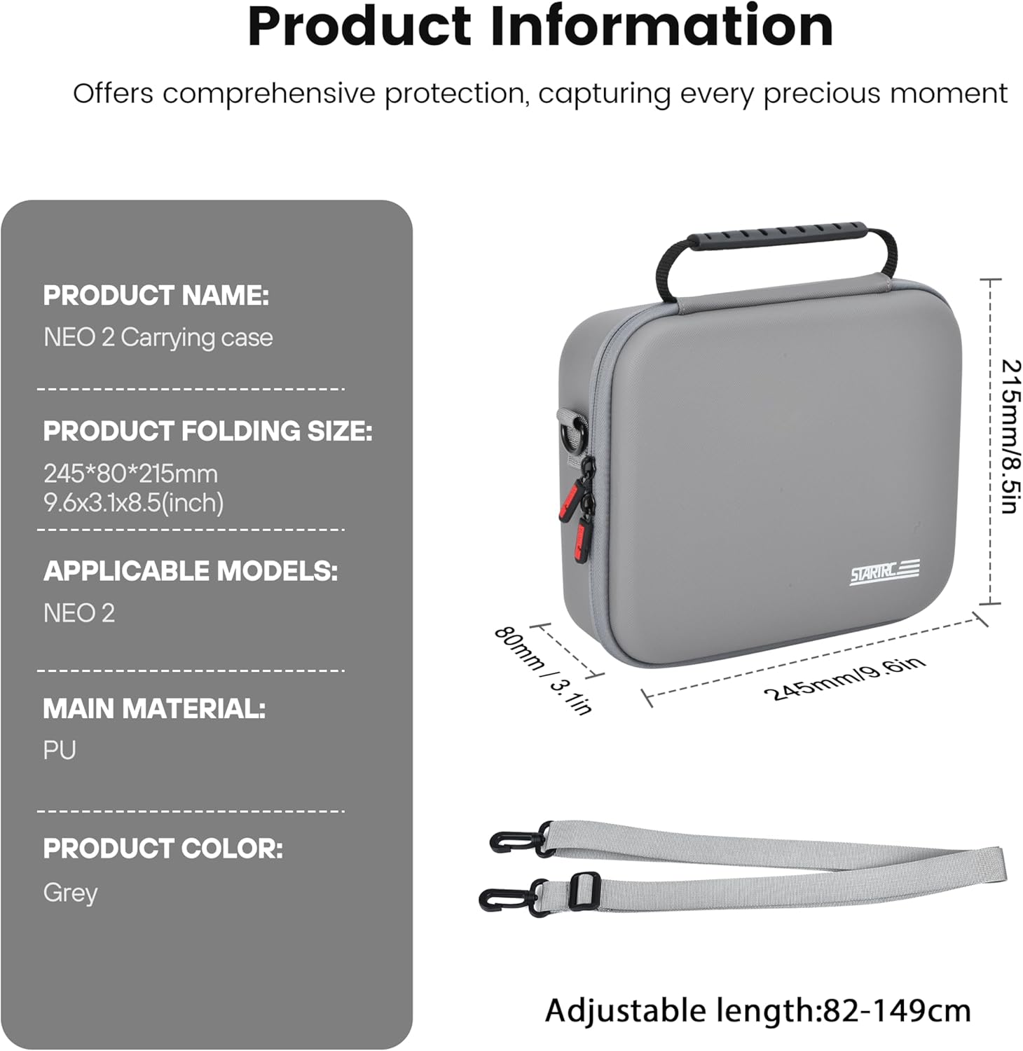 STARTRC Neo 2 sac à bandoulièr - Drone Battery Box avis et prix
