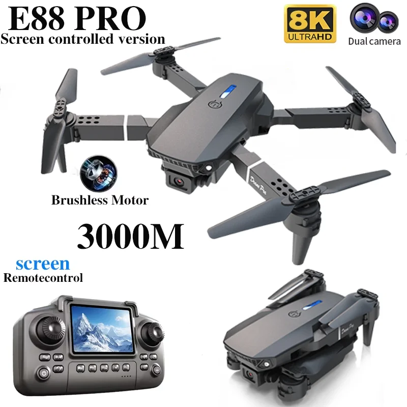 Drone professionnel E88 PRO av - Drone Battery Box avis et prix