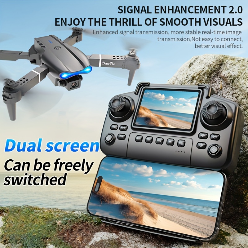 Le drone amélioré E99PRO MAX 2 - Drone Battery Case avis et prix