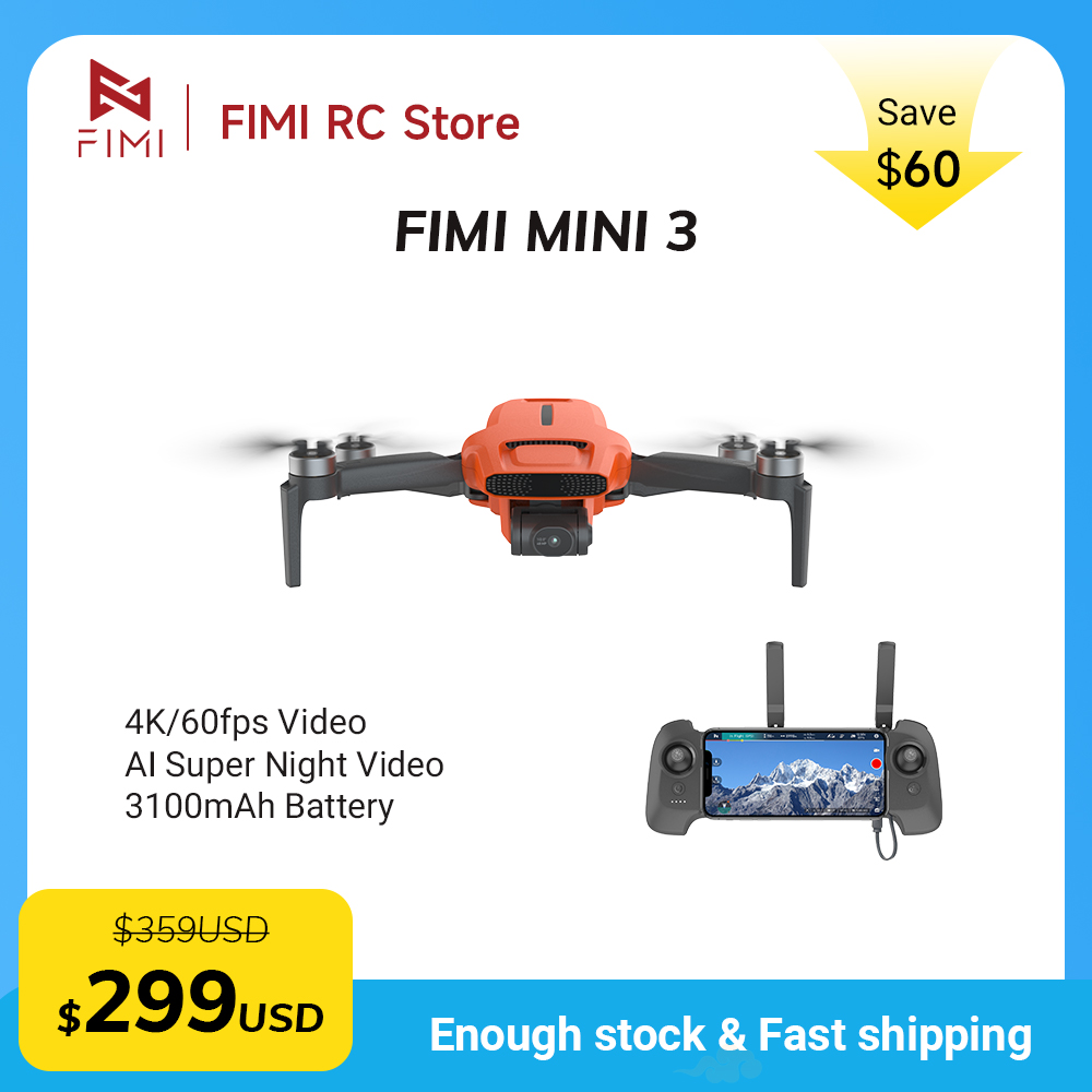 Drone FIMI MINI 3 avec caméra  - Drone Battery Case avis et prix