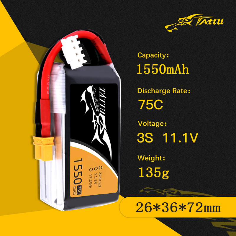 TATTU-Batterie pour Hélicoptèr - Drone Battery Li-Ion avis et prix