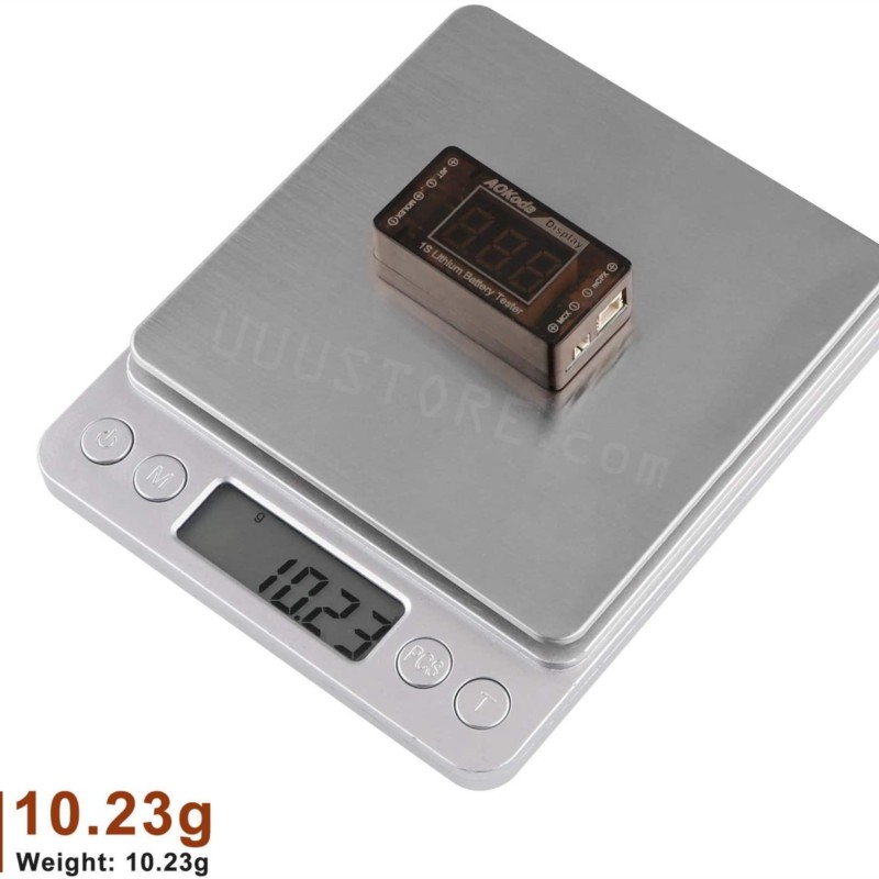 AOKoda AOK-041 1S testeur de t - Drone Battery Voltage Checker avis et prix